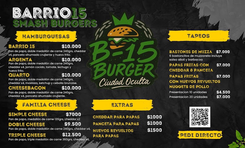 Barrio 15 – Hamburguesas Smash